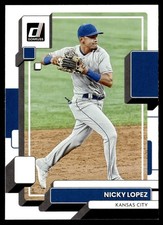 2022 Donruss Nicky Lopez Kansas City Royals #91
