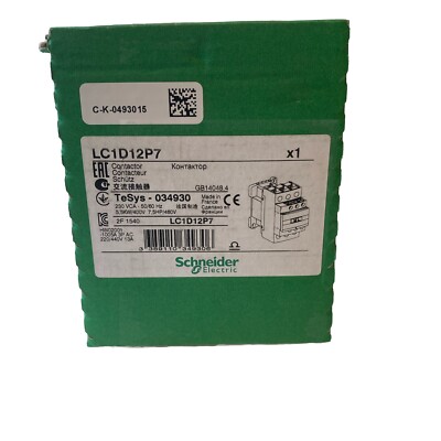 Schneider Electric Leistungsschütz LC1D12P7