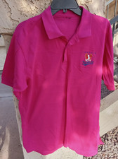 Phoenix Firebirds vintage minor league baseball (PCL) polo shirt, hot pink L/ XL