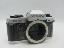 Yashica FX-70 Quartz 35mm Film SLR Camera Body - Silver Body Only - Tested