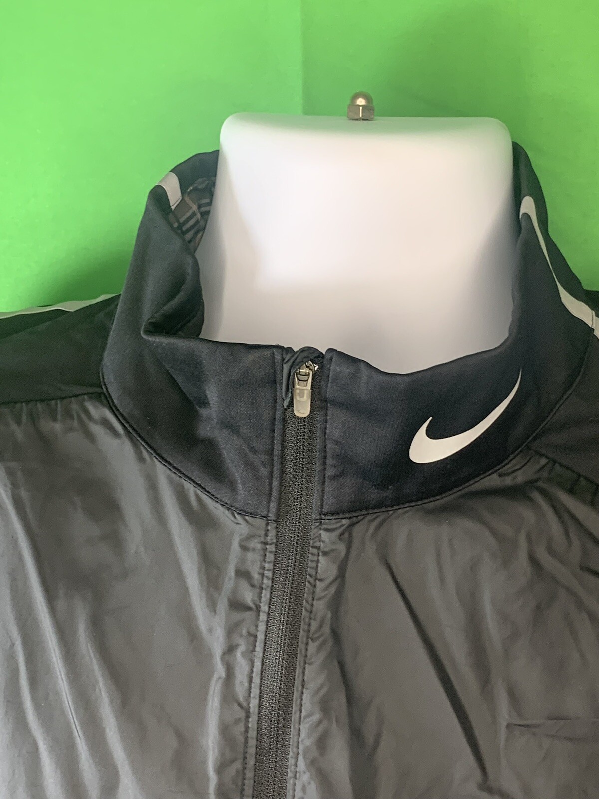 SACAI X NIKE NIKE GOLF 1 2 Zip Pullover Giacca a Vento Nero 582787 010 Uomo Taglia XL