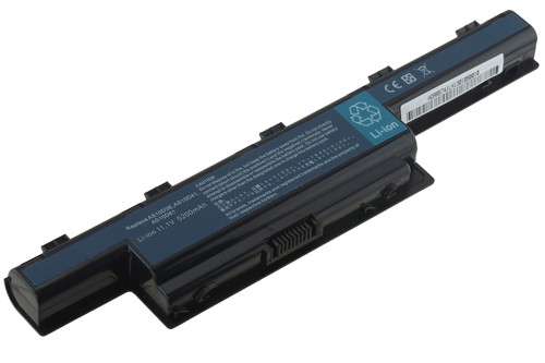Batteria NERA 10.8-11.1 V 5200 mAh SOSTITUTIVA Acer AS10D31, AS10D3E, - 第 2/9 張圖片