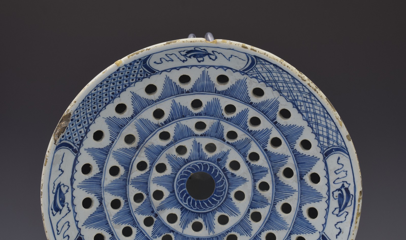 18th Century English Delft Colander Bowl c.1760 Antique eBay