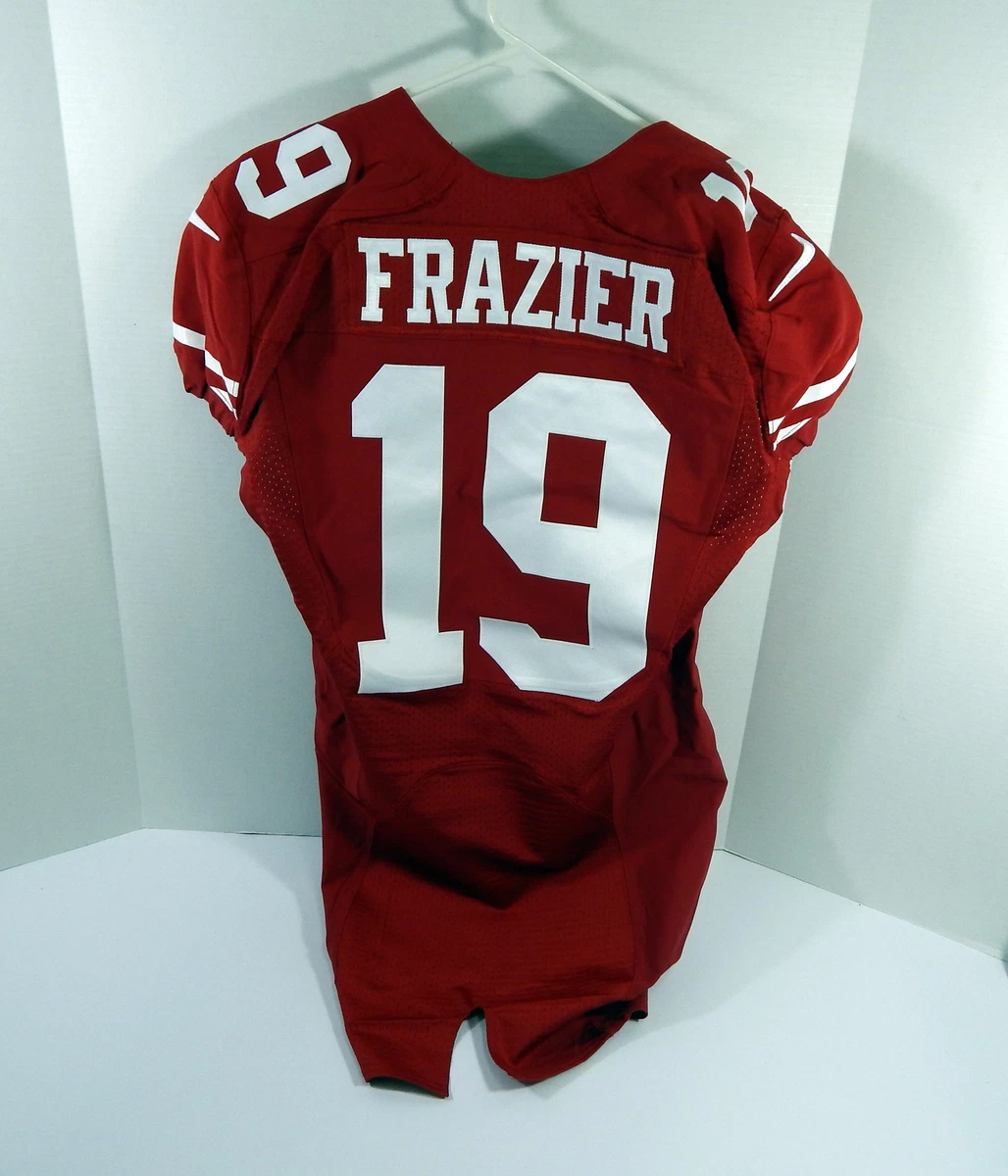 2015 San Francisco 49ers Mose Frazier #19 Game Issued Red Jersey