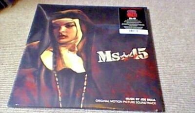 JOE DELIA Ms.45 OST LTD 1st SNAKE SUBSCRIBER G/F UK LP 2014 + POSTER + BOOKLET