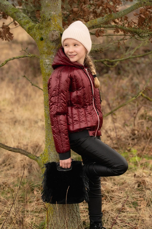 STEPPSTOFF Stepper Steppfutter wattiert längs gesteppt BURGUNDY EUR 23,98/m - Bild 3 von 3