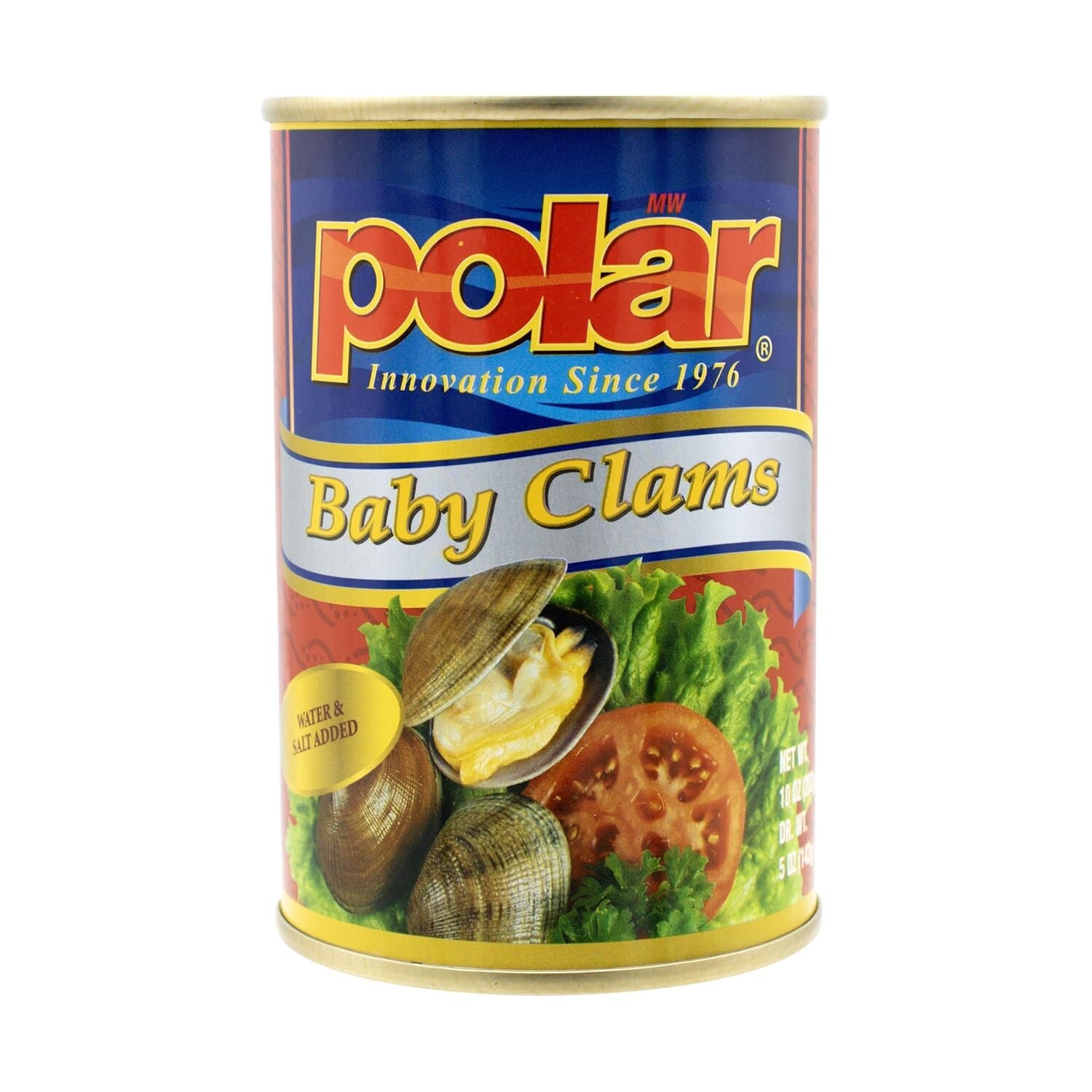 Whole Baby Clams - Gourmet 10-Ounce Pack of 12 for Culinary Excellence