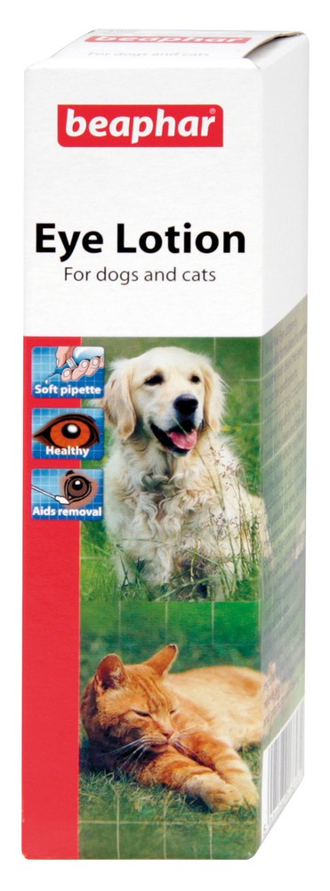 Beaphar Sterile Saline Eye Lotion for Dogs & Cats 50ml