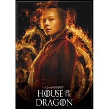 Ata-Boy GOT House of The Dragon Rhaenyra Targaryen  2.5 X 3.5 Inch Magnet New