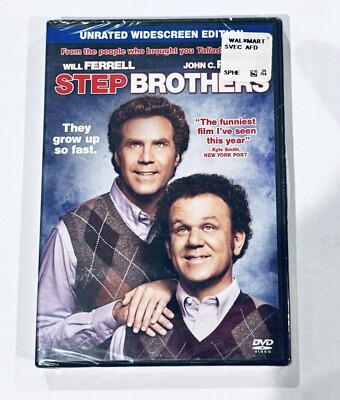 Step Brothers - DVD 2008 Release - Will Ferrell, John C. Reilly - Factory Sealed