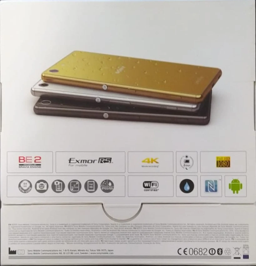 Sony Xperia M5 nero E5603 16GB fino a 200GB (micro SD) impermiabile radio FM - Immagine 2 di 3