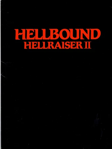 HELLBOUND HELLRAISER II Original 1988 Movie Press Kit 3 Pics 32 Pg Clare Higgins