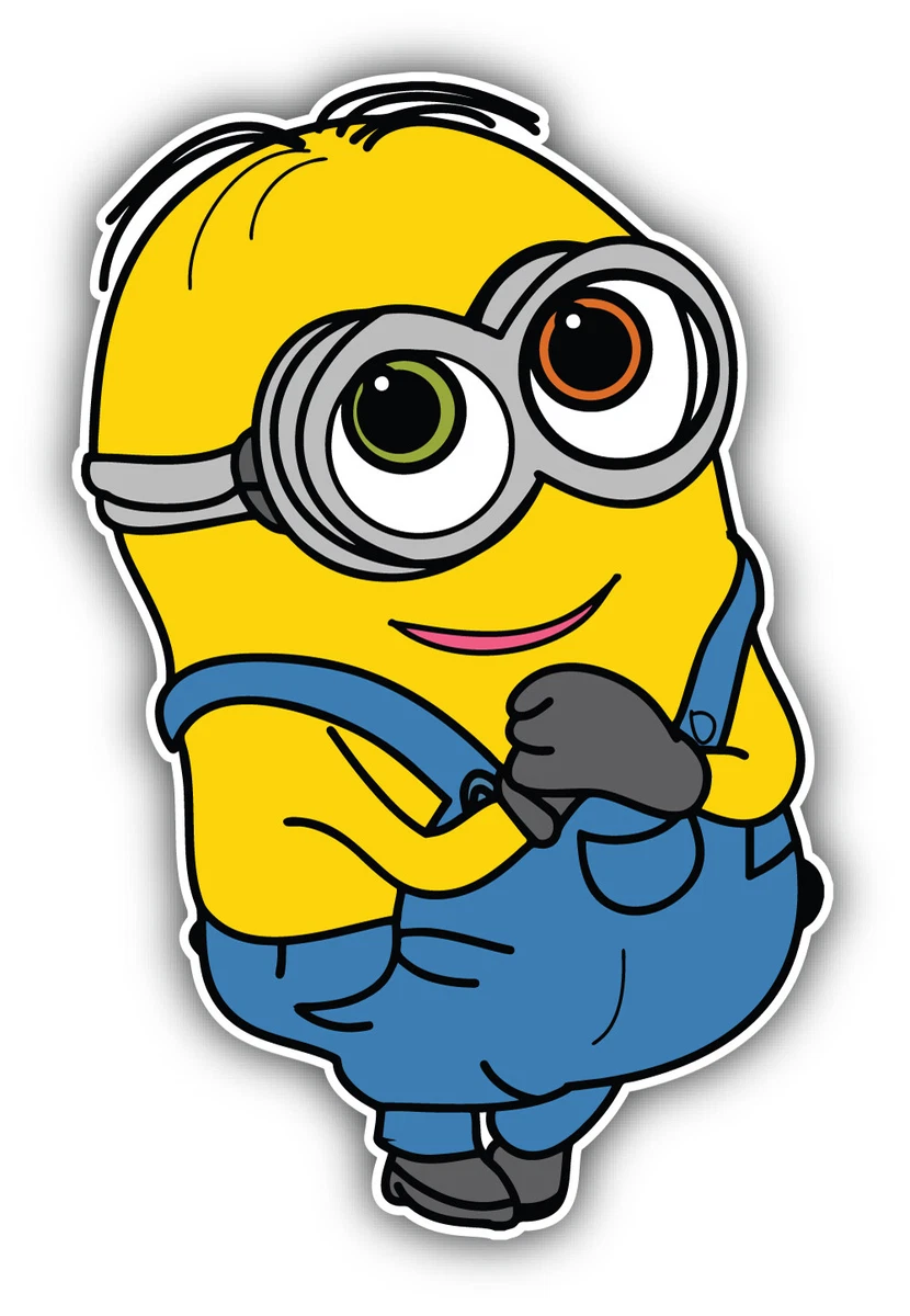 Minions Cartoon Funny Sticker Bumper Decal - ''SIZES