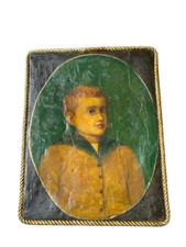 Quadro Raffigurante Ritratto di Giovane Fanciullo famiglia Vitelli -periodo 700'