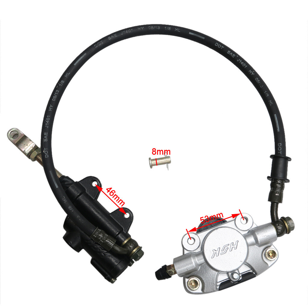 32" Complete Rear Axle Brake Assembly Go Kart ATV Quad Drift Trike DIY