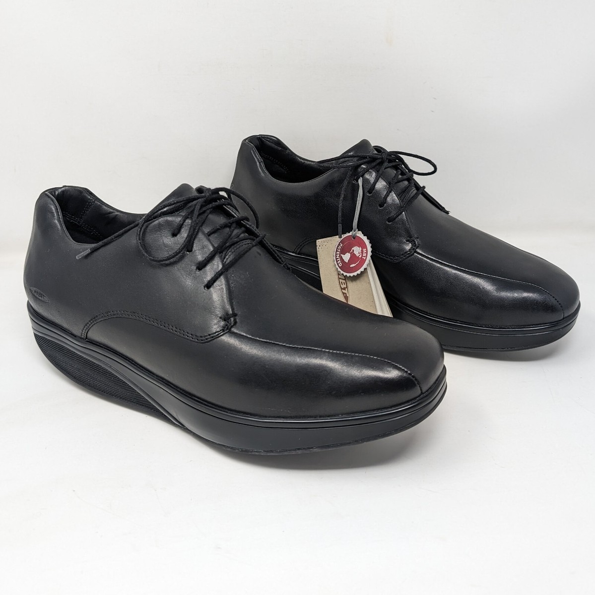 New MBT Kabisa 400242-03 Black Leather Rocker Men display picture 3