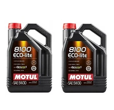 Motul 8100 ECO-LITE 5W30 - 10 Liters - Fully Synthetic Engine Motor Oil (2 x 5L)