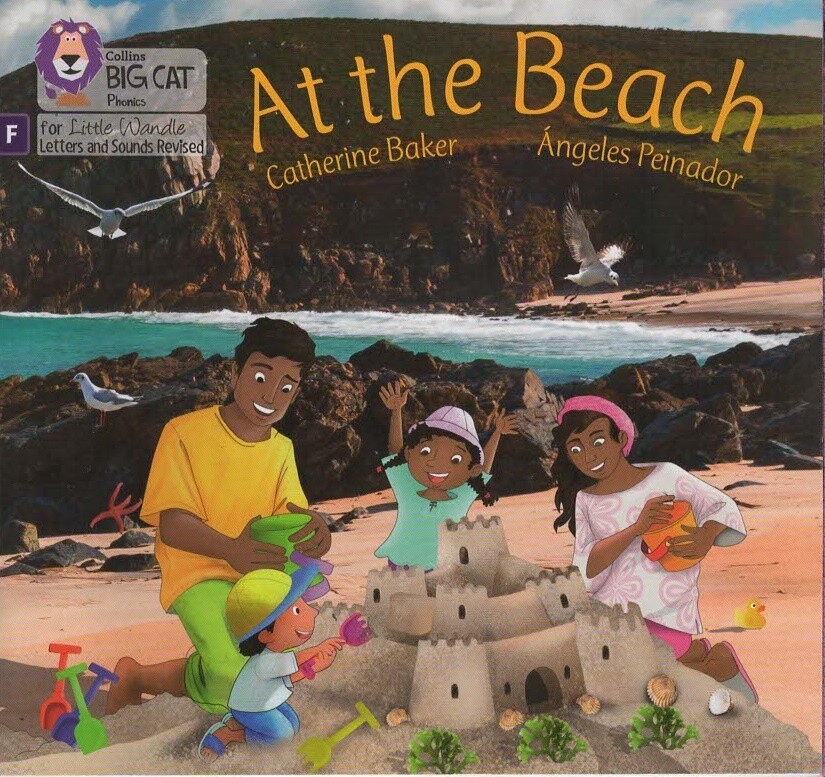 At the Beach: Foundations for Phonics - Catherine Baker - Acceptable - Paperback