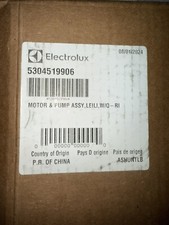    NEW OEM FRIGIDAIRE GENUINE DISHWASHER MOTOR AND PUMP ASSEMBLY 5304519906   