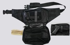 MARSUPIO MIL-TEC CON FONDINA INTERNA REMOVIBILE  DI COLORE NERO