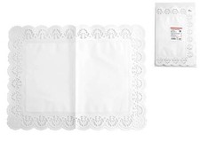 Confezione 6 Sottotorta Rettangolare 40x30 Bianco Blute Vacuvin