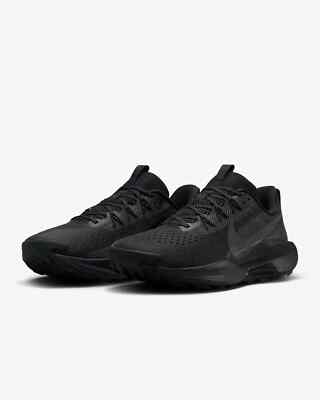 Nike Reactx Pegasus Trail 5 Men's Size 6 Black/Anthracite-Velvet Brow DV3864 002