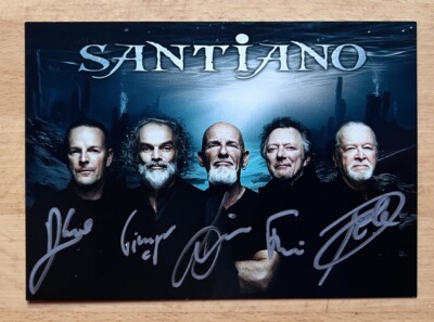 Santiano Postcard Off To Doggerland Tour 2024 Autograph Card Original Hand Signed