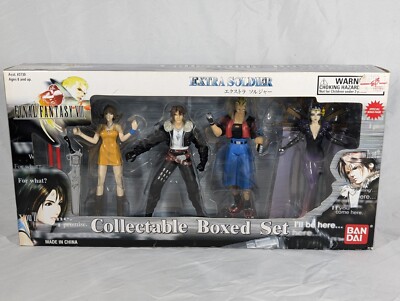 Bandai Final Fantasy VIII 8 Collectable Boxed Set Action Bandai Final Fantasy VIII 8 Collectable Boxed Set Action