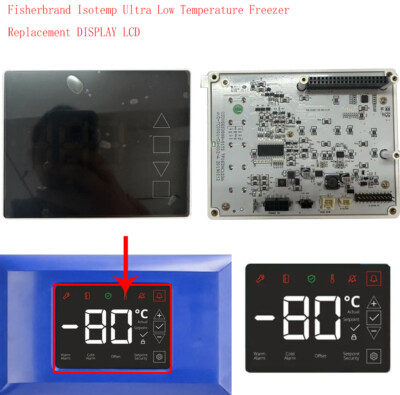 Replacement LCD Display Screen Fisherbrand Isotemp Ultra Low Temperature Freezer