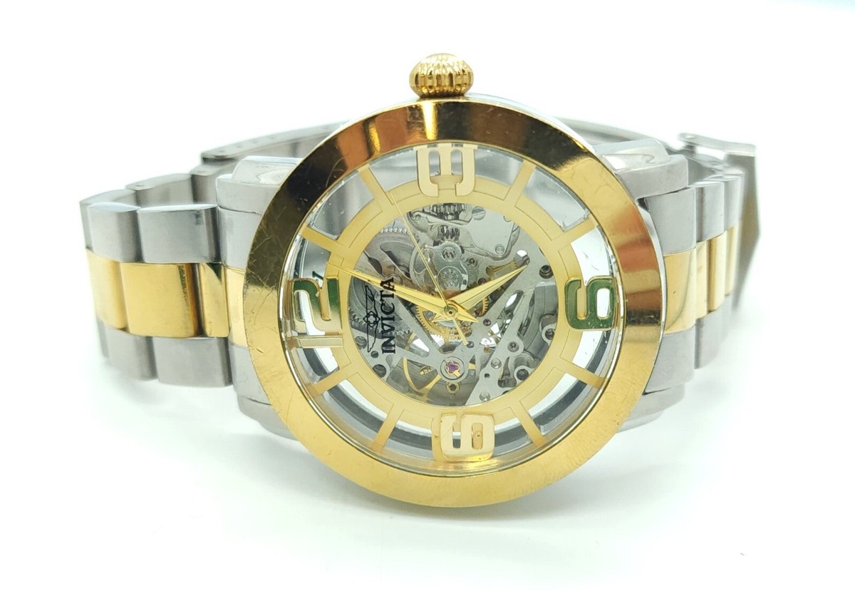 Invicta Vintage Automatic Men's Watch - 45mm, Steel, Gold (22583