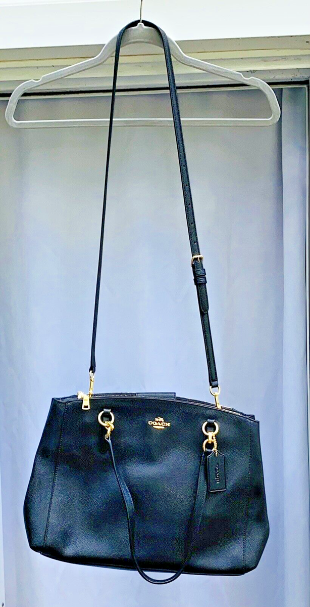 Coach F57525 Crossgrain Leather Christie Carryall Handbag With