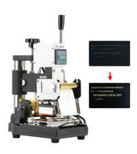 Multifunctional Hot Foil Stamping Machine PVC Gift VIP Card Embosser Bronzing