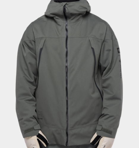 686 GORE-TEX Hydrastash Syncジャケット 686 Gore Tex Hydrastash Sync Snowboard Jacket (L) Goblin Green