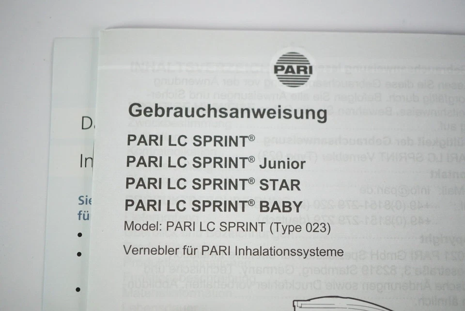 PARI BOY Pro Year Pack - Inhalator Ersatz Mundstück für Sprint Junior Star Baby - Bild 3 von 4