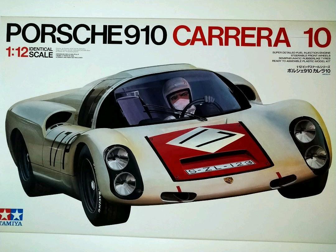 TAMIYA 1/12 PORSCHE910 CARRERA 10 with NEW DECALS & P/E Parts2 | eBay