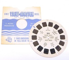 View Master Reel Black Hills of South Dakota Sawyer s 203 Vintage 1950