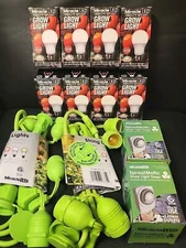 Miracle LED 2-Time Zone Hydroponics Indoor Growing System Single Pack Red Spectr