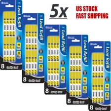 Lot of 5 Refill Lead HB 0.9mm/60mm Mechanical Pencil Lead 160 leads per pack 