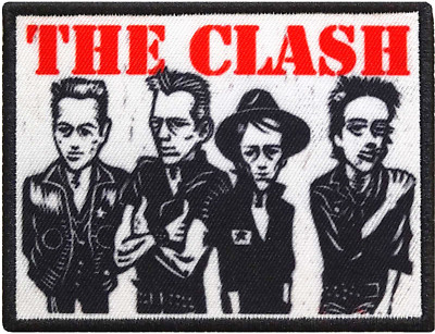 CLASH THE CLASH PATCH AUFNÄHER # 21 BANDPICTURE CARTOON 8x6cm FLICKEN ABZEICHEN