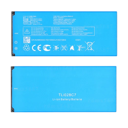 TLi028C7 Battery For Alcatel VOLTA 5002R 5002A 5002D 5002I TLi028C1 3000mAh - Bild 2 von 5