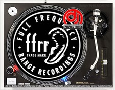 Full Frequency Range Records - 7"-12" DJ slipmat for LP turntable record player