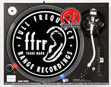 Full Frequency Range Records - 7"-12" DJ slipmat for LP turntable record player 
