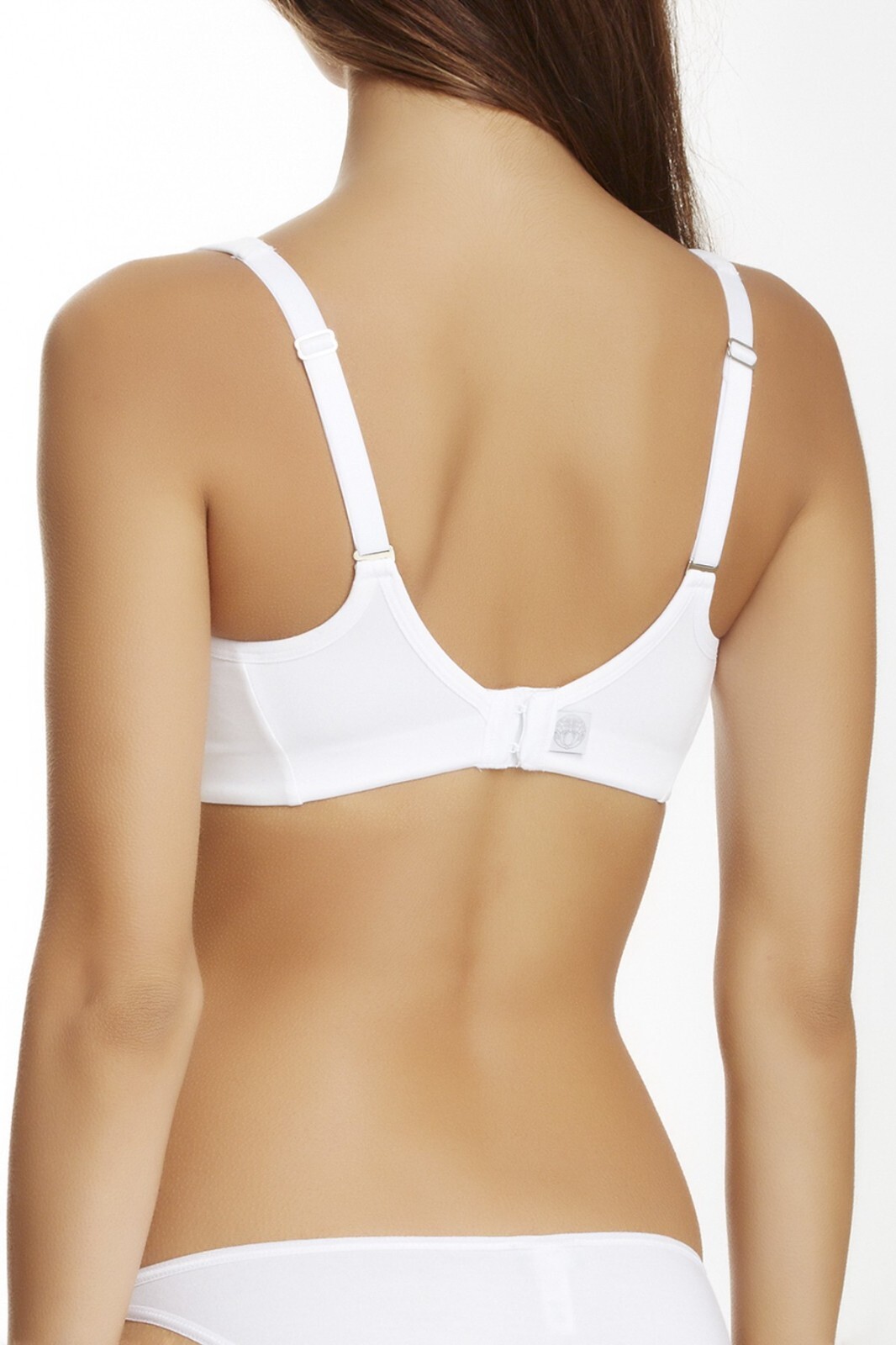 NATORI 731439 Performance Convertible Sports Bra WHITE size 32 B  CoolMax