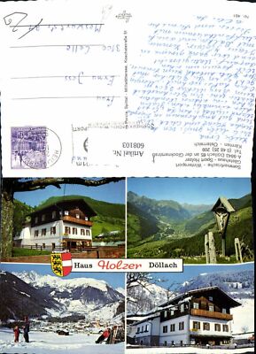 608103,Mehrbild Ak Döllach a. d. Glocknerstraße Gästehaus Sport Haus Holzer Wegk