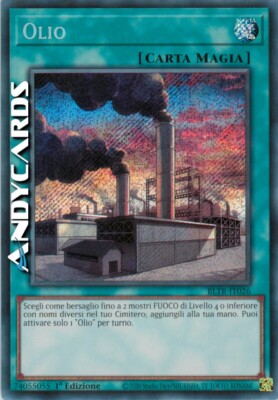 ÖL   (Oil)   Secret SP   BLTR IT026   1Ed   Yugioh!   ANDYCARDS