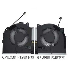 For DELL Alienware M17 R5 2022 Laptop CPU GPU Cooling Cooler Fan DC 12V