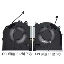 For DELL Alienware M17 R5 2022 Laptop CPU GPU Cooling Cooler Fan DC 12V