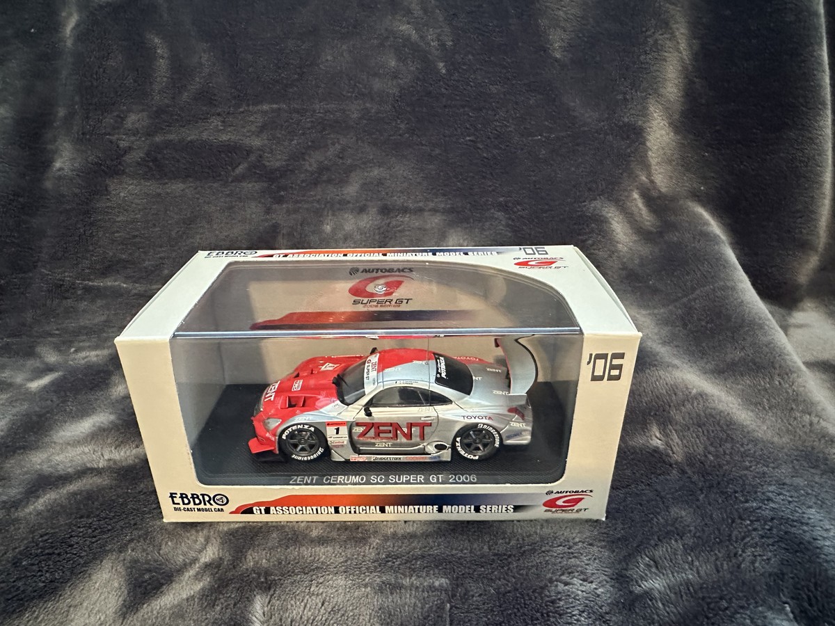 EBBRO Ebro Minicar 1/43 Super Gt500 Zent CERUMO SC 1 Year 2006 for