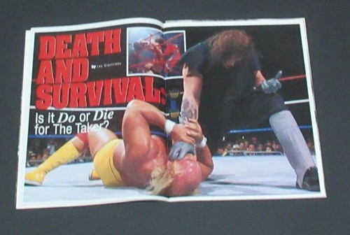 WWE Raw October 1998 Magazine WWF Diva Chyna Big double Poster VF - Picture 6 of 9