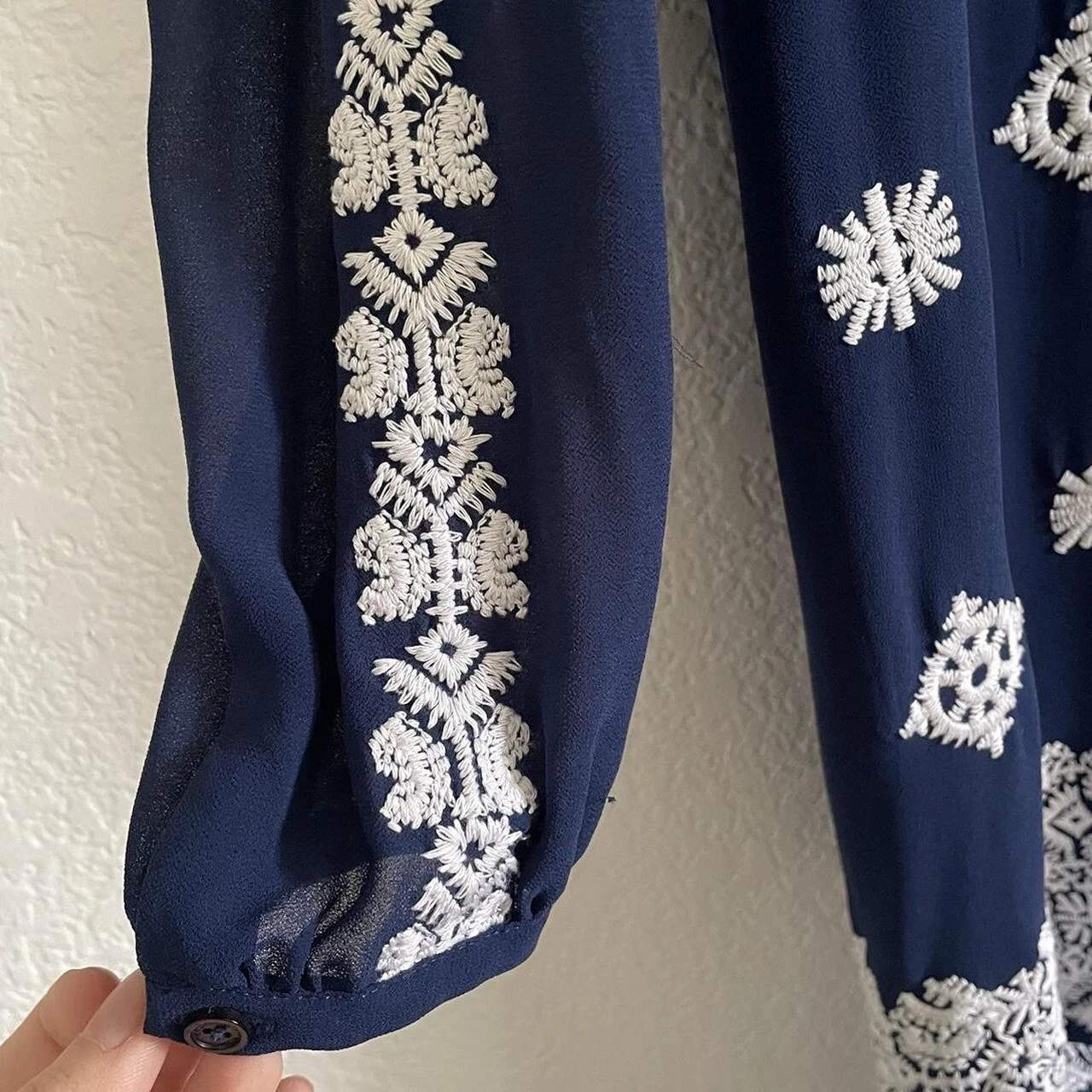 Abito donna Michael Kors manica lunga ricamato preloved